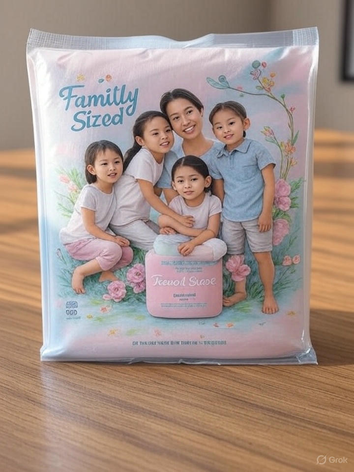 家庭装柔软纸巾