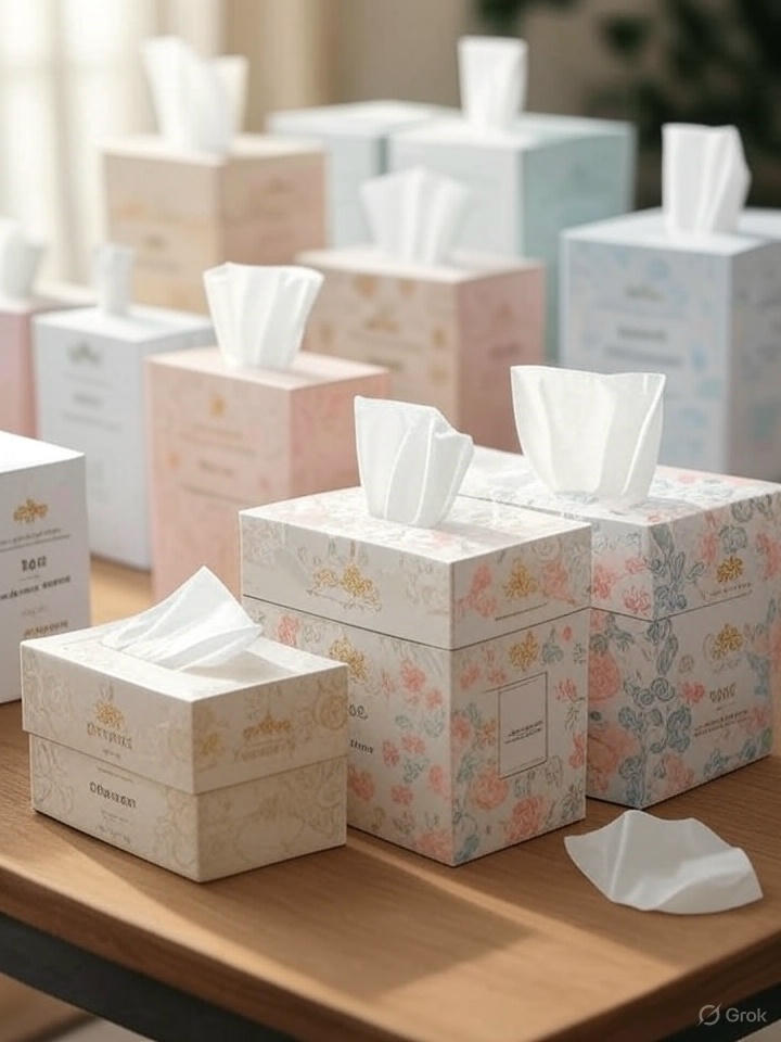 多规格纸巾组合